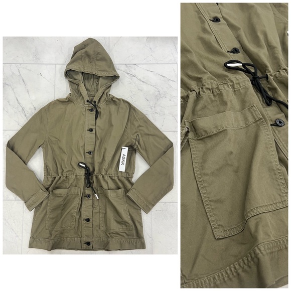 ASKK NY Jackets & Blazers - (AB-18) ASKK NY Lazy Jack Jacket In Olive